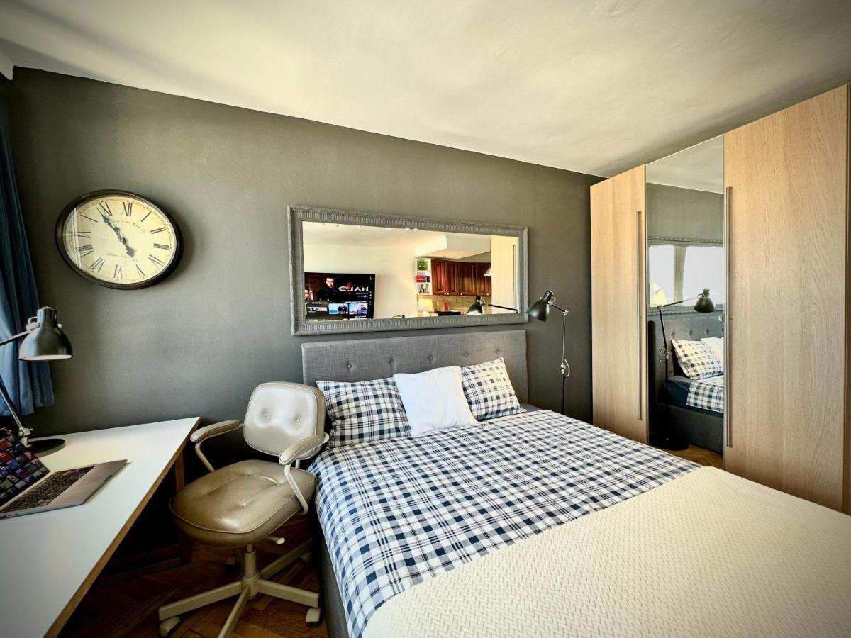 Super Apartament White Warszawa 2X Metro Scisle Centrum Wifi 300 Mbs New מראה חיצוני תמונה