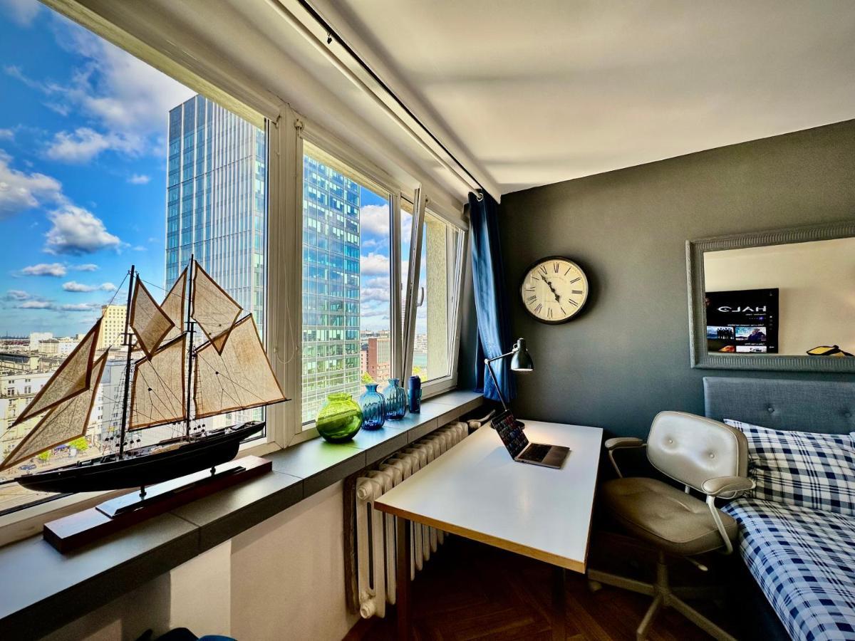 Super Apartament White Warszawa 2X Metro Scisle Centrum Wifi 300 Mbs New מראה חיצוני תמונה