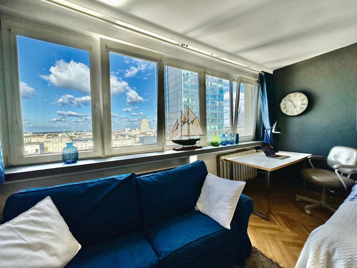 Super Apartament White Warszawa 2X Metro Scisle Centrum Wifi 300 Mbs New מראה חיצוני תמונה