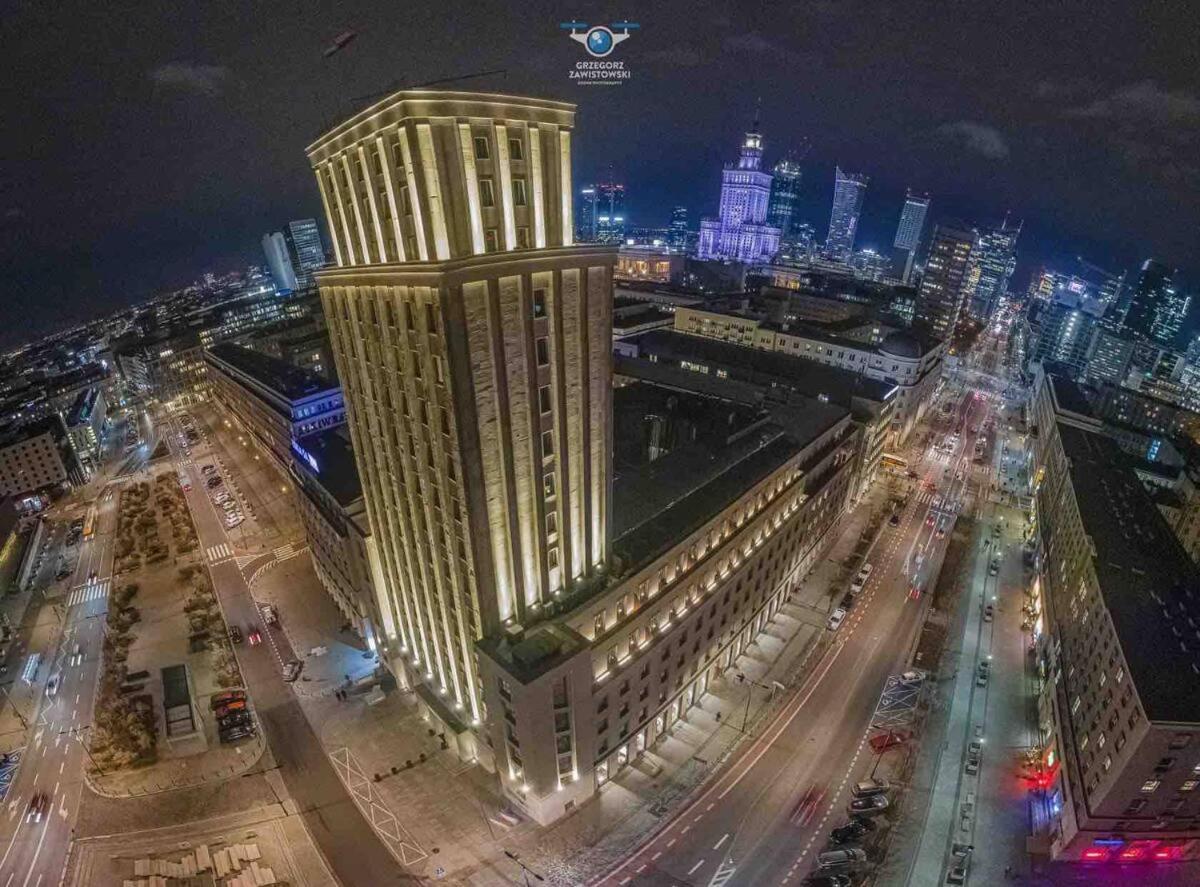 Super Apartament White Warszawa 2X Metro Scisle Centrum Wifi 300 Mbs New מראה חיצוני תמונה