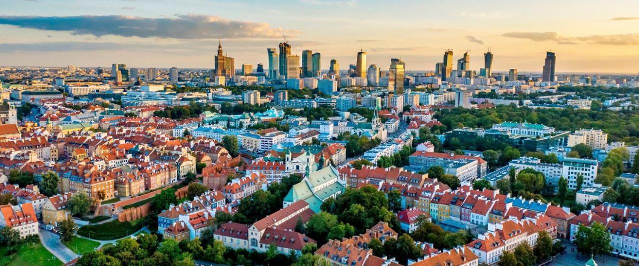 Super Apartament White Warszawa 2X Metro Scisle Centrum Wifi 300 Mbs New מראה חיצוני תמונה