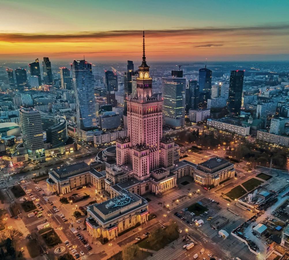 Super Apartament White Warszawa 2X Metro Scisle Centrum Wifi 300 Mbs New מראה חיצוני תמונה