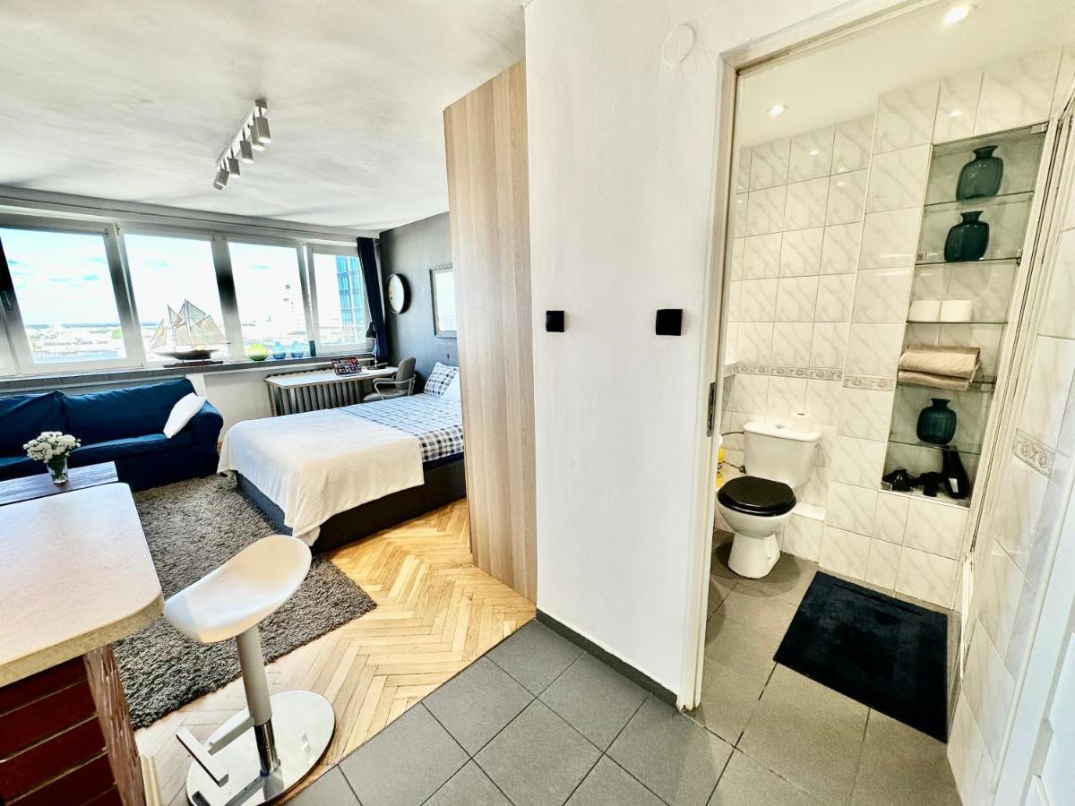 Super Apartament White Warszawa 2X Metro Scisle Centrum Wifi 300 Mbs New מראה חיצוני תמונה