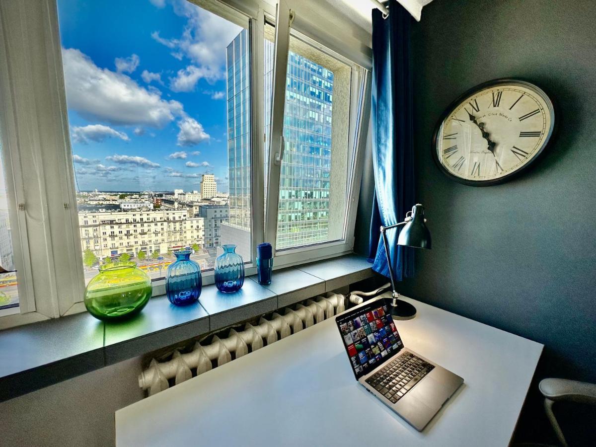 Super Apartament White Warszawa 2X Metro Scisle Centrum Wifi 300 Mbs New מראה חיצוני תמונה