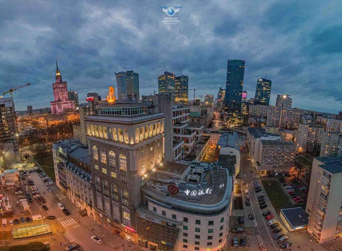 Super Apartament White Warszawa 2X Metro Scisle Centrum Wifi 300 Mbs New מראה חיצוני תמונה